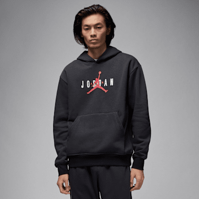 ☆送料無料☆ NIKE Jordan Brooklyn fleece pullover hoodie ☆ Jordan Brooklyn Fleece Pullover Hoodie Black/White Men's - US
